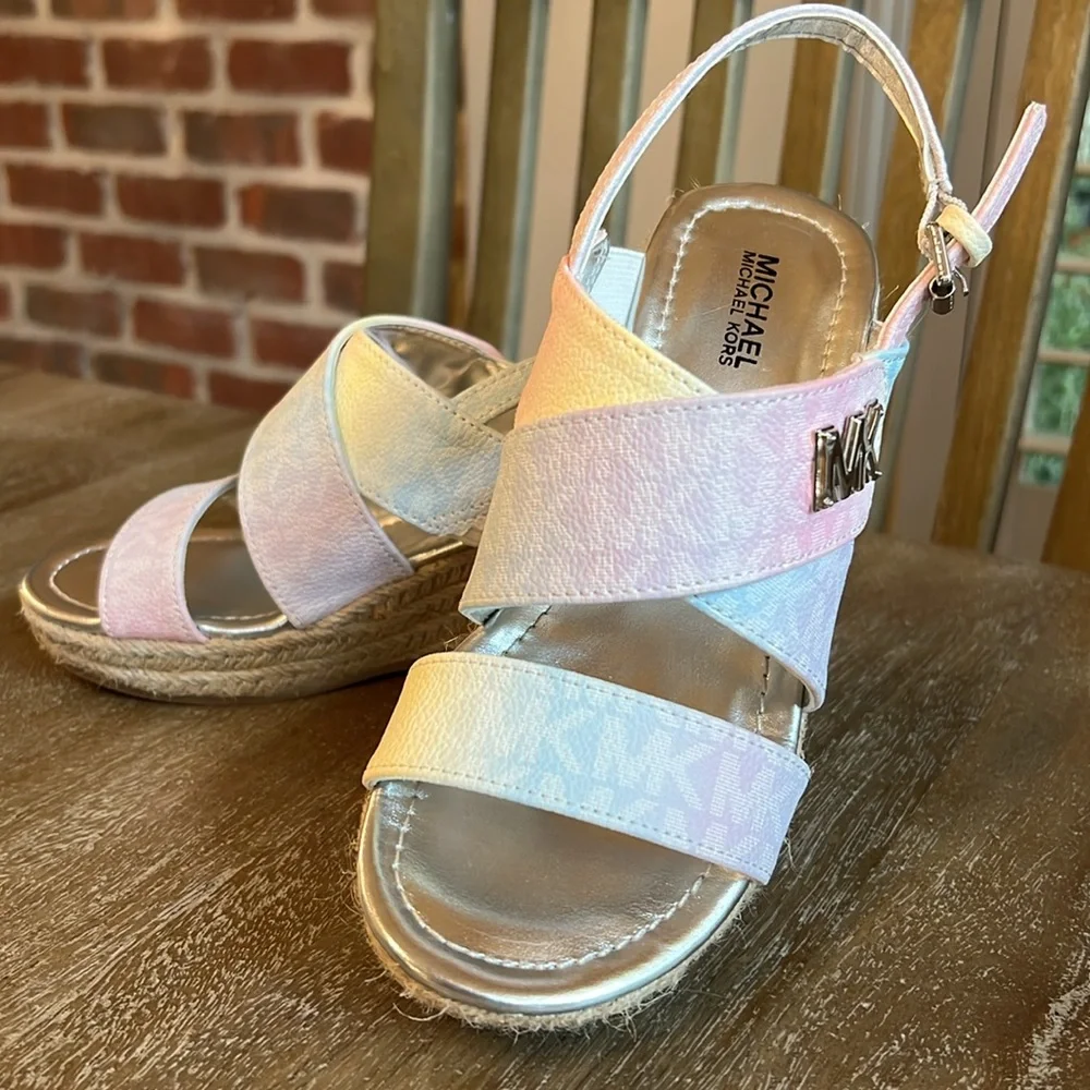 Michael Kors Pastel Sabine Monogram Espadrille - Picture 3 of 12